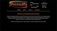 Desktop Screenshot of friendlypizza.com